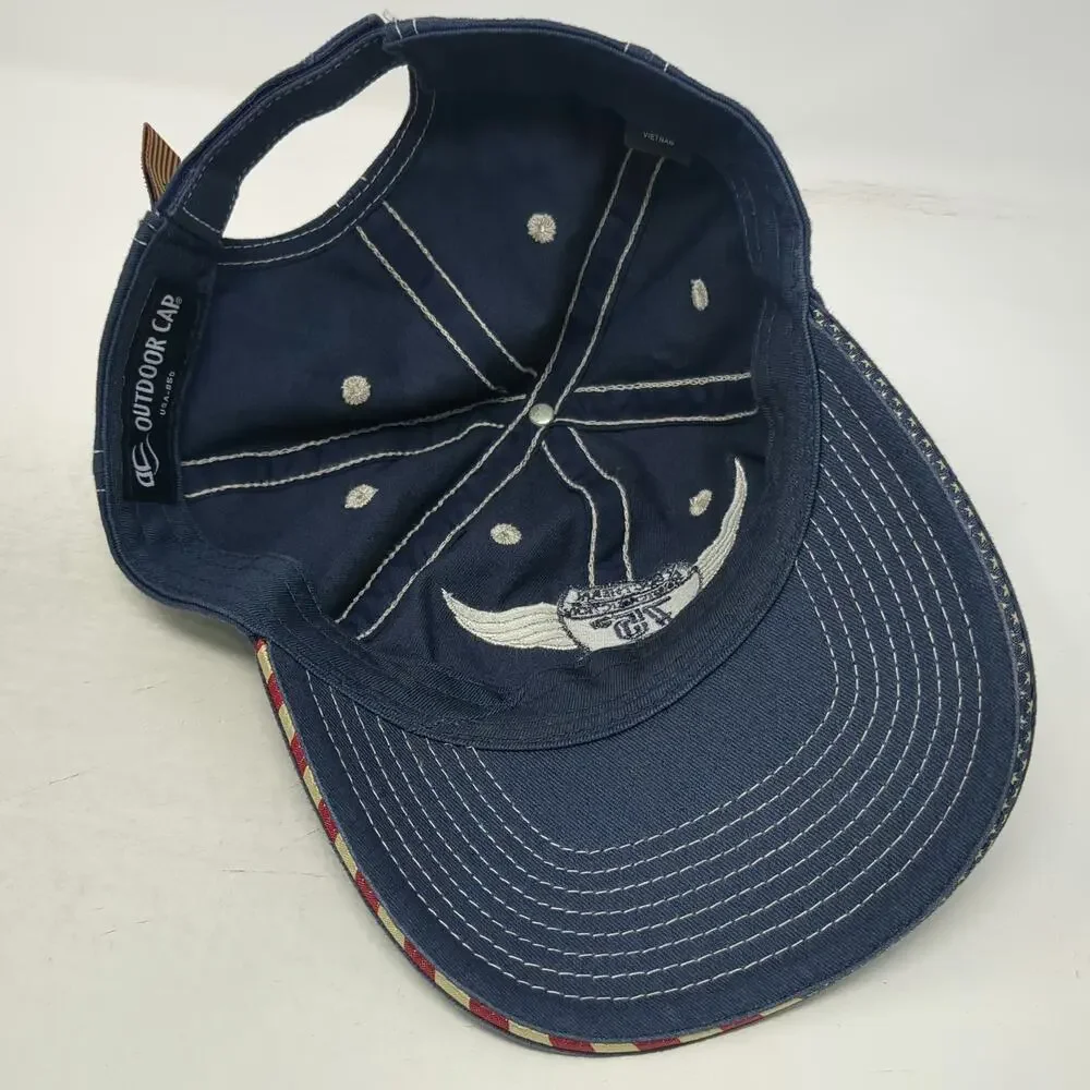 Outdoor Cap Blue One Size Baseball Cap Southern Auto Auction 75 Anniversary Hat